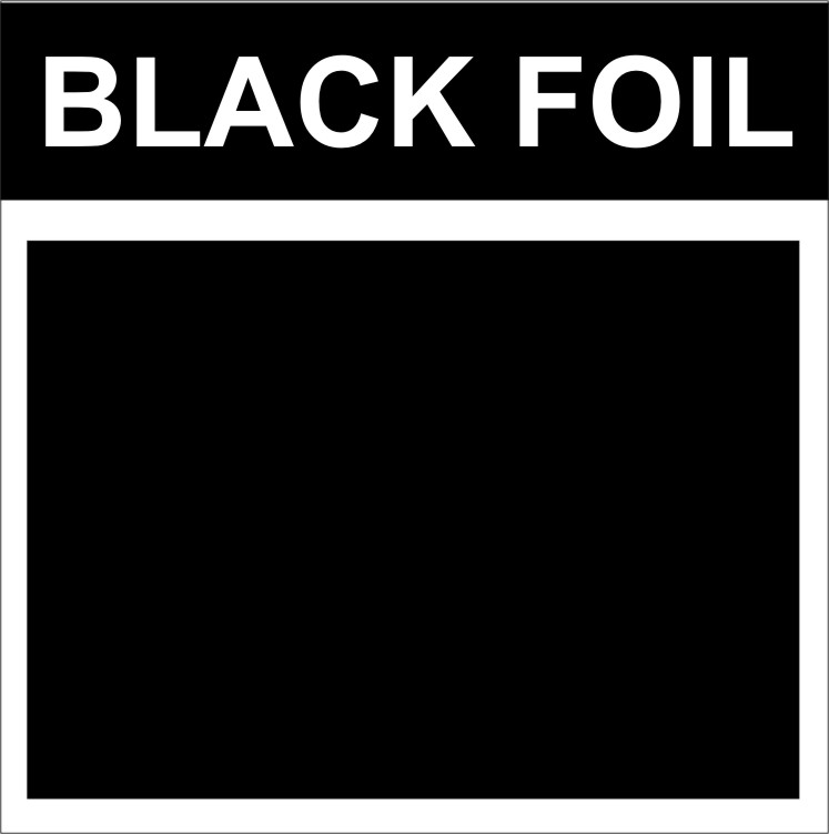 55mm Black Washcare Foil 55mm Black Washcare Foil